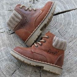 Emel Brown Suede Ankle Boots E2540